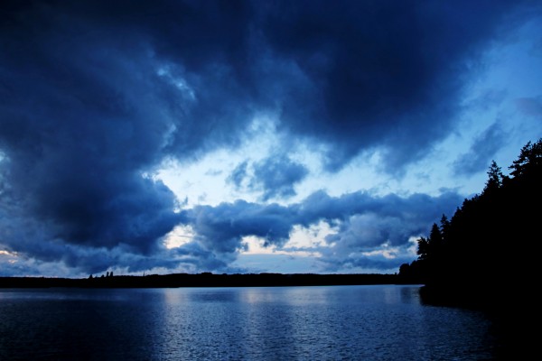 The Darkness Of Clouds by Deb Oppermann